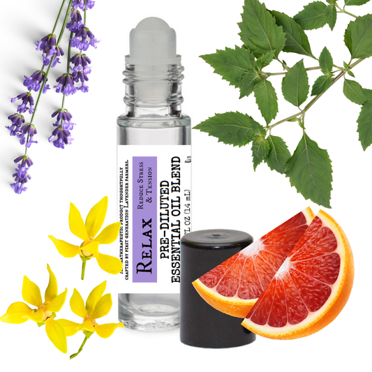 RELAX Roll On Lavender Essential Oil