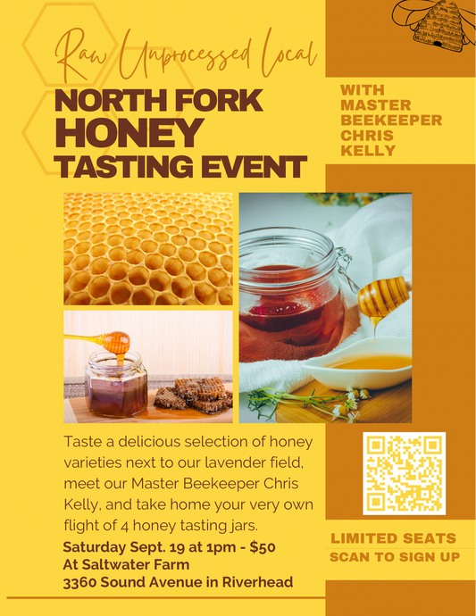 Honey Tasting with Master Beekeeper Christopher Kelly