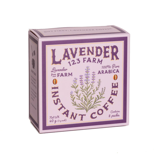 Instant Lavender Coffee – Arabica Blend