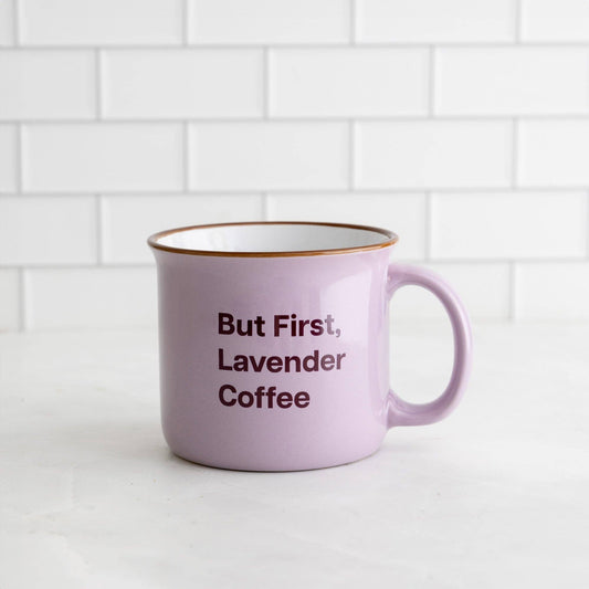 Lavender Coffee Ceramic Mug