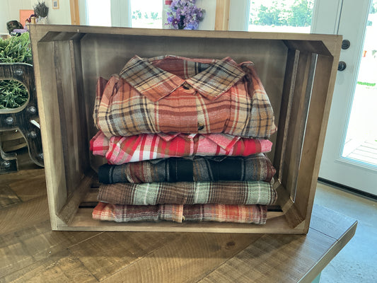 Saltwater farm flannel