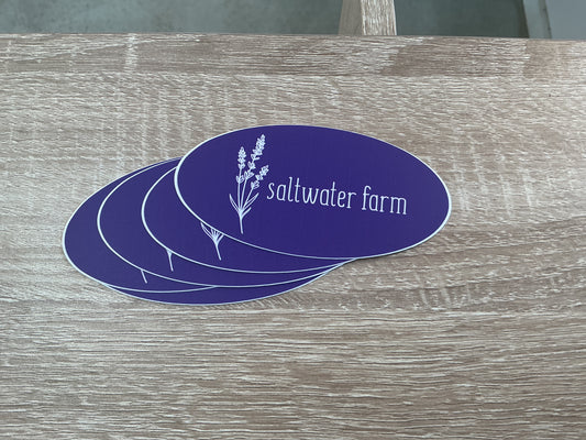 Purple sticker