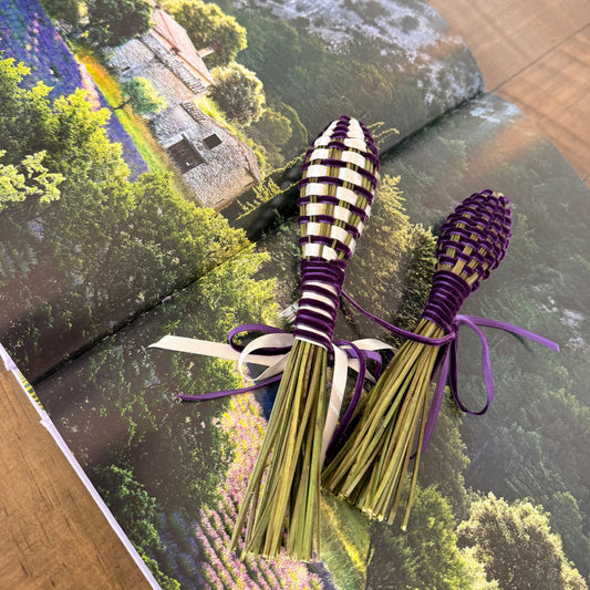 Large handmade lavender wand